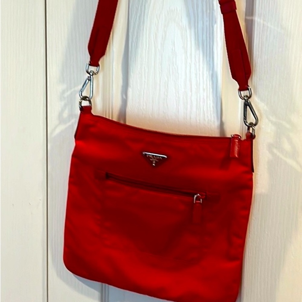 PRADA messenger bag.